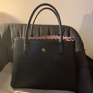 Black medium sz handbag by H&M